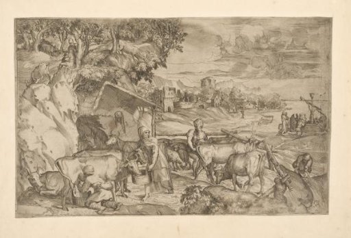 Landscape with Cattle