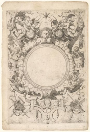 Title page with cartouche Heaven
