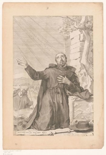 St. Ignatius of Loyola in ecstasy