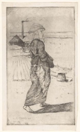 Young Woman at a Workshop