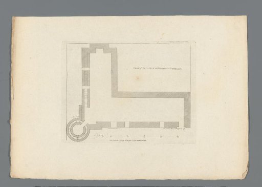 Plan of the castle of Fethard