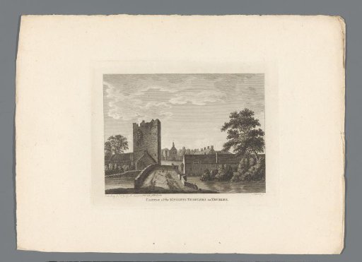 View of the Knights Templar Castle in Thurles
