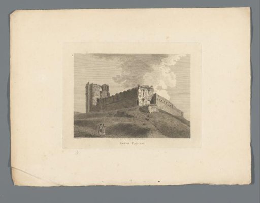 View of the Ruins of Castle Roche
