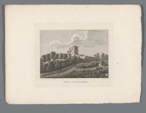 View of the Ruins of Shean Castle