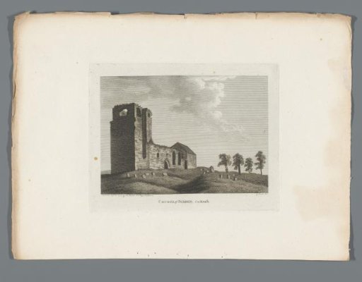 View of the Ruins of the Church of Screen
