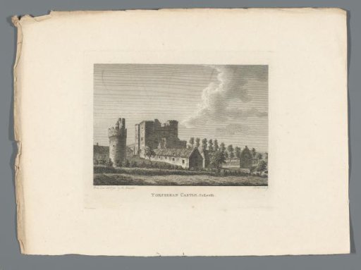 View of the Ruins of Torfeekan Castle