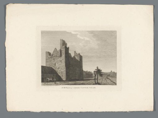View from the Northwest of the Ruins of Ardee Castle