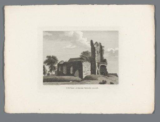 View from the Southeast of the Ruins of the Church of Ardee