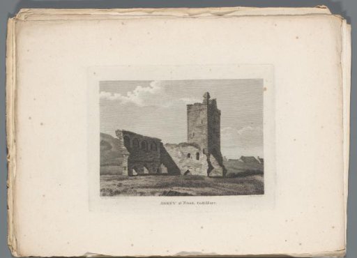 View of the Ruins of the Abbey of Noas