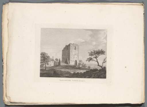 View of the Ruin of Ballaghmore Castle
