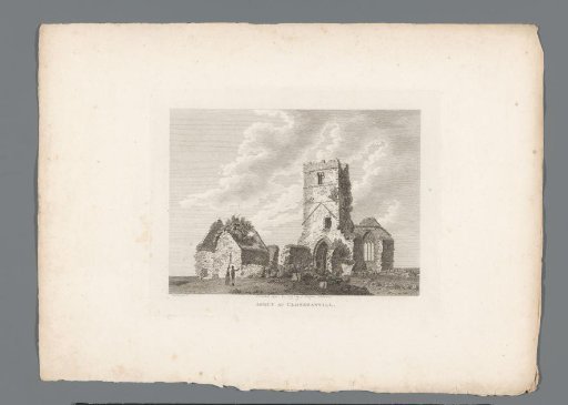 View of the ruins of Clonshanvill Abbey