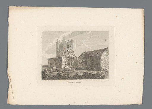View of the abbey of Duleek