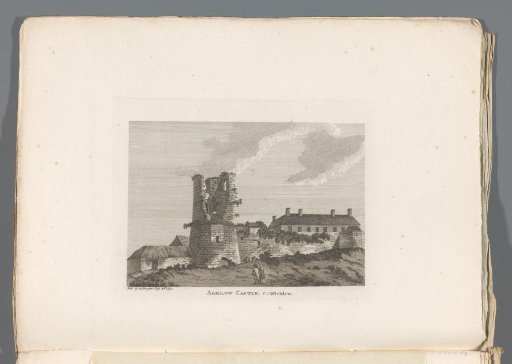 View of the ruins of Arklow Castle