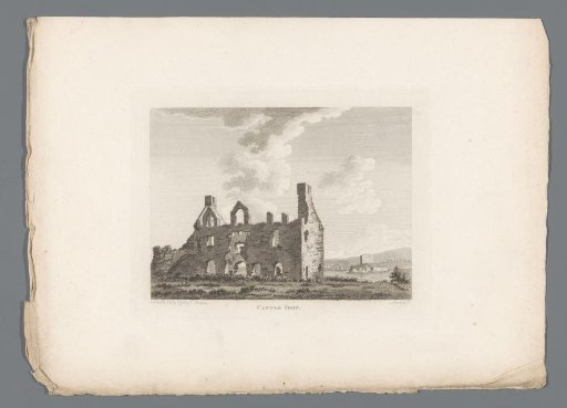 View of the ruins of St. John's Castle