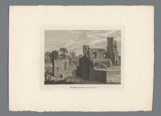 View of the ruins of St. John's Castle