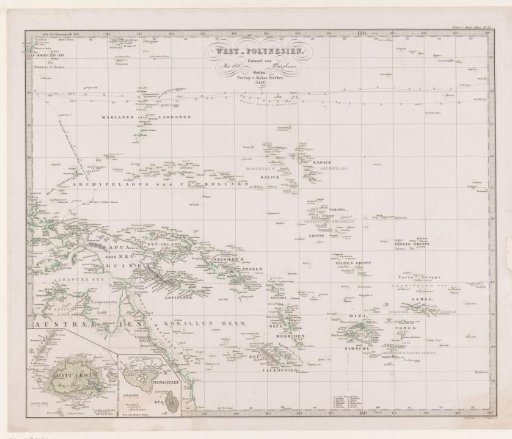 Map of West Polynesia