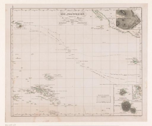 Map of East Polynesia