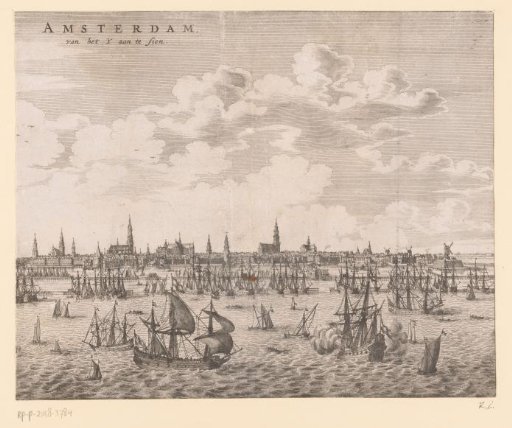 View of Amsterdam from the IJ