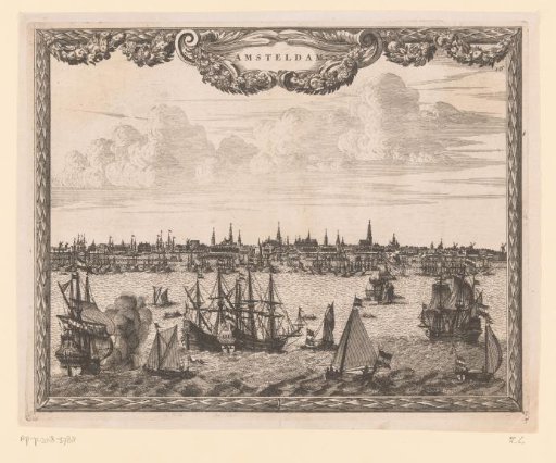 View of Amsterdam from the IJ