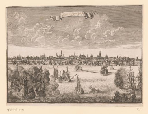 View of Amsterdam from the IJ