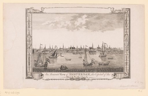 View of Amsterdam from the IJ
