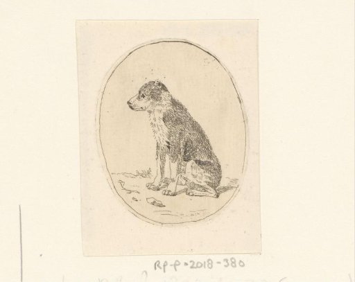 Seated Dog