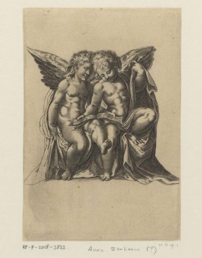 Two singing angels