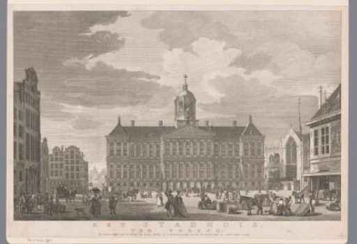View of the Town Hall on the Dam