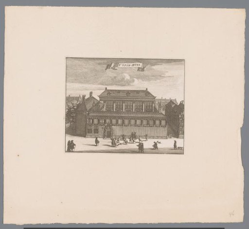 View of the Spinhuis in Amsterdam