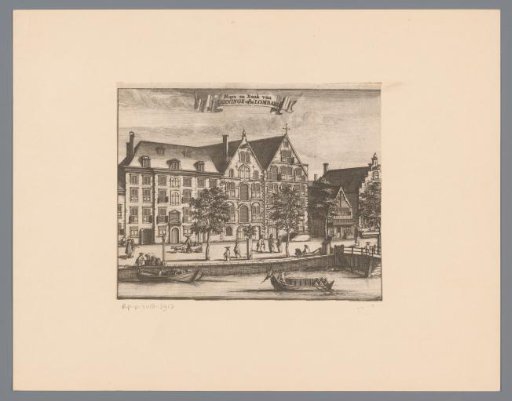 View of the City Bank of Amsterdam