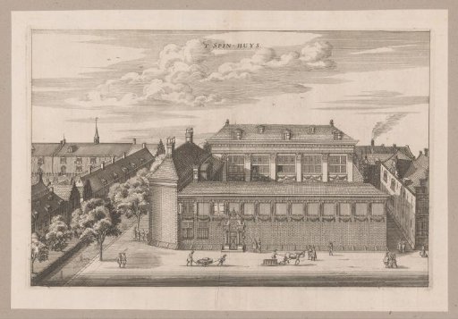 View of the Spinhuis in Amsterdam