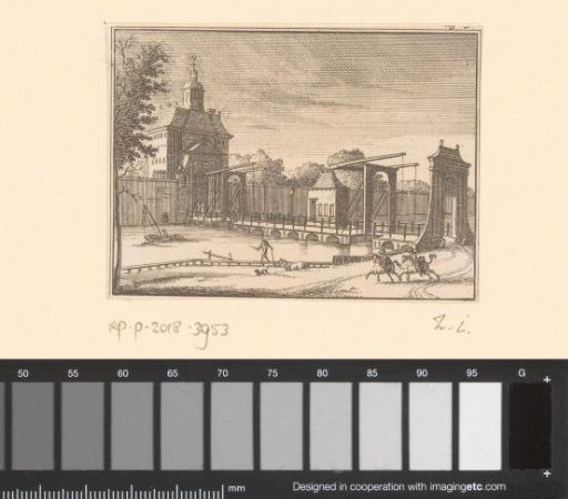 View of the Utrecht Gate in Amsterdam