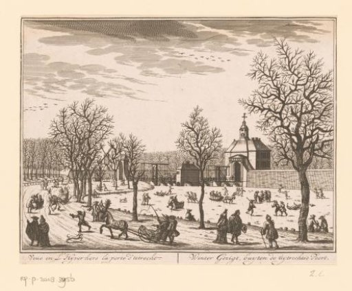 View of the Utrechtsepoort in Amsterdam