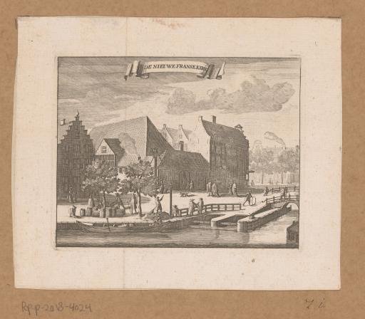 View of the New Walloon Church in Amsterdam