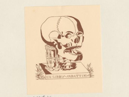 Ex libris of Gino Sabattini