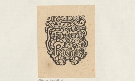 Ex libris of Frederik Peschardt
