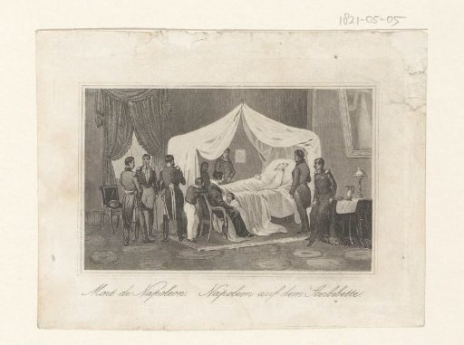 Deathbed of Napoleon, 1821