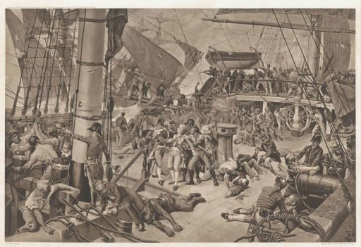 Naval Battle of Trafalgar, 1805