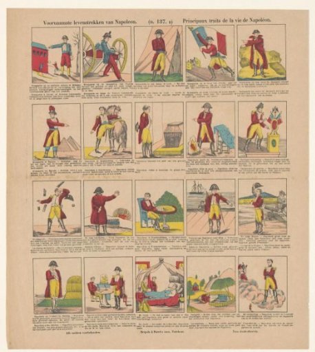 Principal Life Traits of Napoleon / Principaux traits de la vie de Napoléon