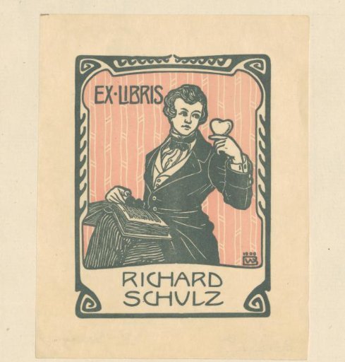Ex libris of Richard Schulz