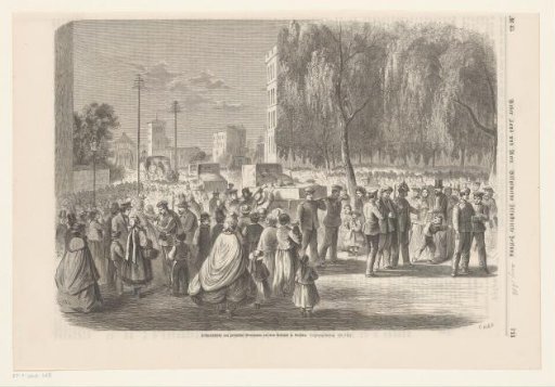 Austrian wounded in Breslau, 1866