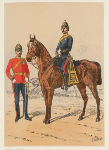 Two British soldiers