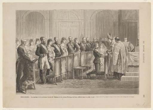 Wedding of Princess Louise of Belgium, 1875