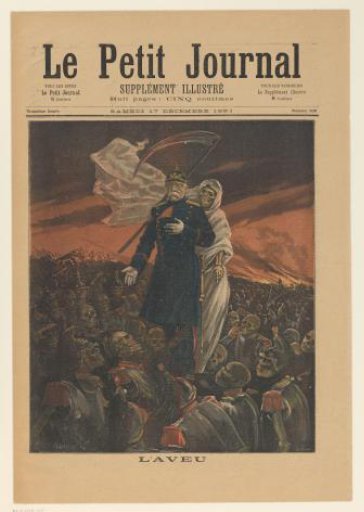 Copy of the Newspaper 'Le Petit Journal' of 17 December 1892