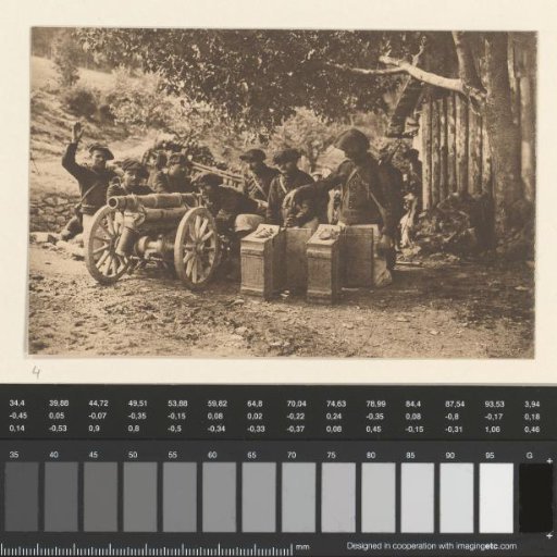 Transported on mules with the 65 mm mountain gun, the "Chasseurs Alpins" have conquered the mountain passes and peaks of the Alsace-Vosges (...)