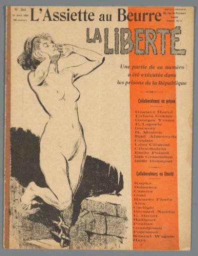 Copy of the magazine 'L'Assiette au Beurre', No. 263, 14 April 1906