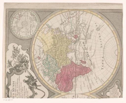 Right half of a world map, showing the Eastern Hemisphere