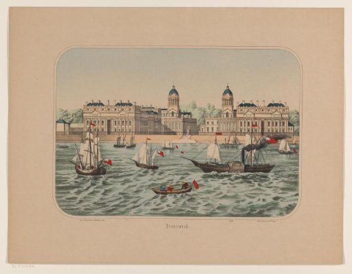 View of Greenwich Hospital from the Thames