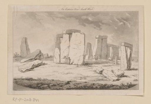 View of Stonehenge from the southwest