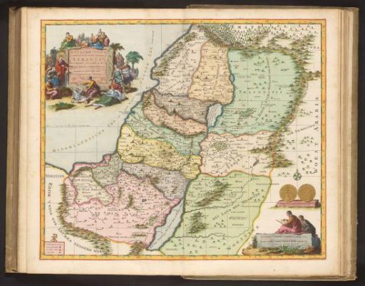 Map of the Holy Land